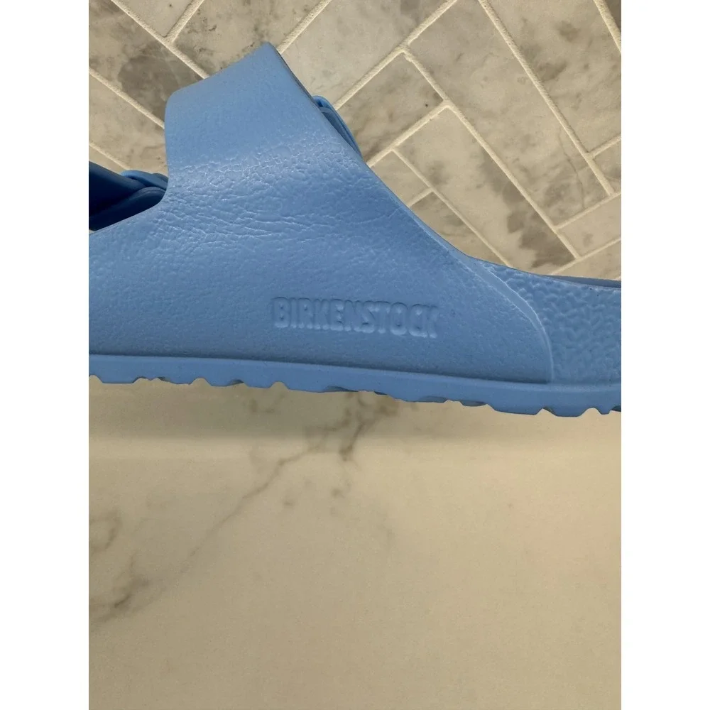 Birkenstock Arizona EVA Sandals Kids Youth Size 10‎ 28 Sky Blue Slip On Slides